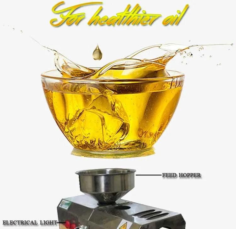 Peanut/Soybean/Sunflower Seeds Coconut Avocado Extraction Home Use Oil Press Machine