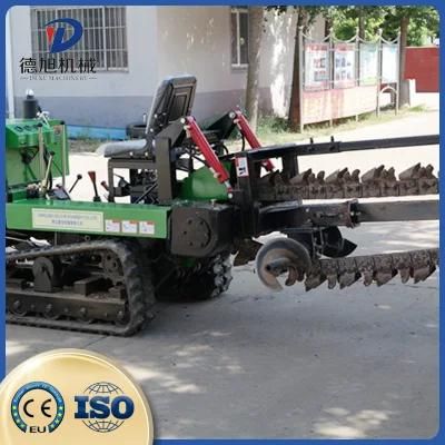 15HP Trench Depth 600mm Best Quality Gasoline Trencher for Sale