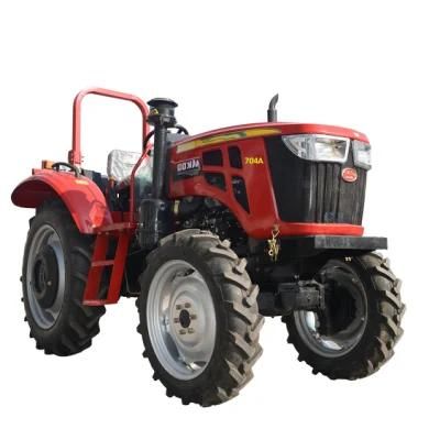 Chinese Cheap Wheel Farm Tractor Lawn Tractors 70HP
