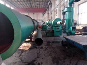 Automatic Organic Fertilizer Granules Rotary Drum Dryer Machine