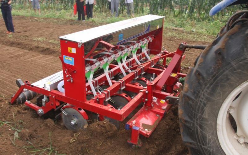 China Factory Offer 12 Rows Wheat No-Tillage Planter Farm Tractor Pto Driven Planting Machine