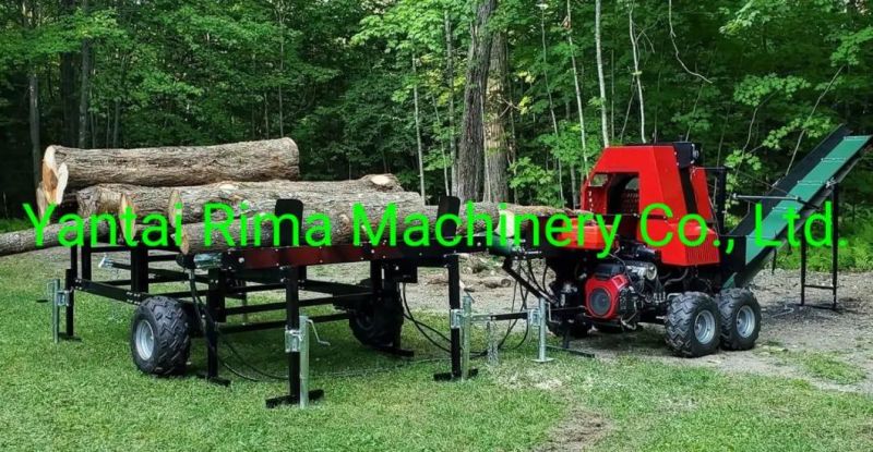 Cut Max Diameter 500mm Logs Rima Firewood Processor