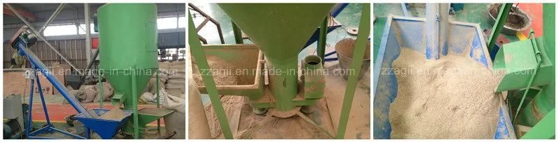 Vertical Type Portable Corn Grinder and Mixer for Animal Feed