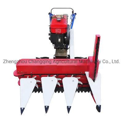 Mini Reaper Paddy Combine Harvester Paddy Harvester and Peeler Machine