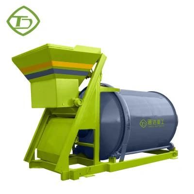 Convenient Feeding Bb Fertilizer Blender Compost Mixer Turner Machine Automatic Mixer Stirrer