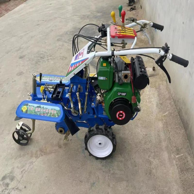 Multi-Function Agricultural Machinery Ridging Farm Ridger Machine Mini Cultivator with Plowing and Fertilization