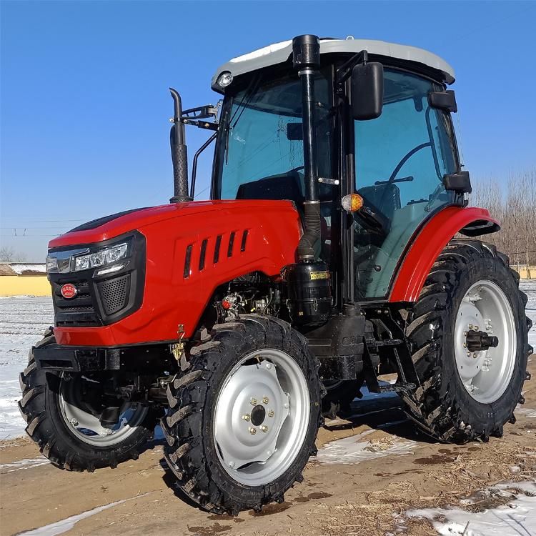 Made in Shandong China Agricultural Farm Tractor 80HP (804)