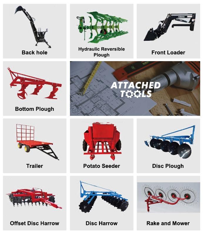 Lugong Flood and Drought Rotary Tiller, Paddy Field Tiller, Garden Tiller.