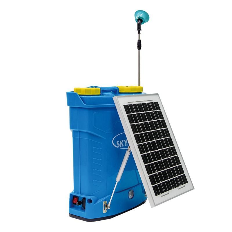 16L Agriculture Knapsack Solar Lead Acid Battery Sprayer Pump