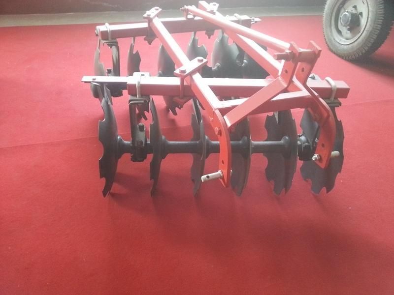 Hongri Agricultural Machinery Tiller Mounted Disc Harrow for Tractor