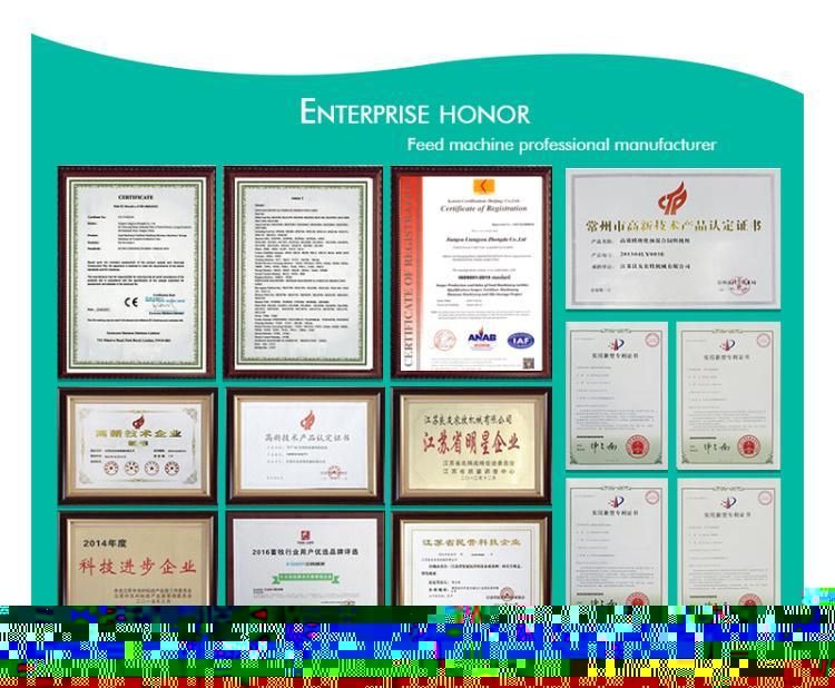 CE ISO Automatic Poultry Feed Processing Machine Production Plant