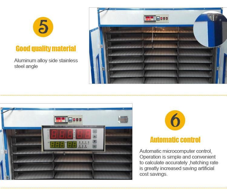 Hhd 5000 Eggs Automatic Automatic Industry Chicken Egg Incubator for Sale in Gauteng