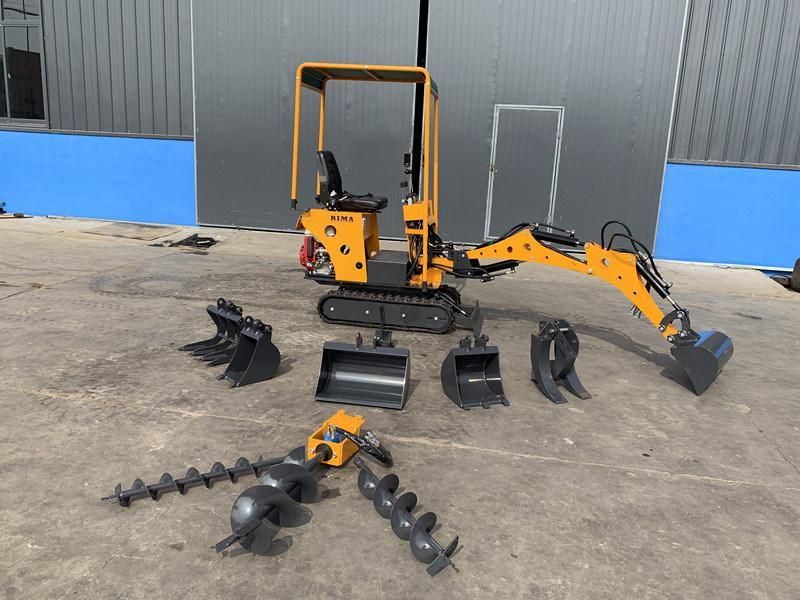 Rima Wheel Loader Machine Mini Excavator with CE