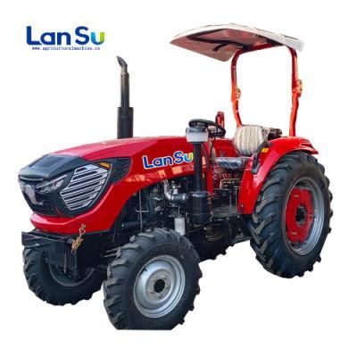 Manufacturer Wheel Tractor 25HP 60HP 70HP Rotary Tiller Farm Tractor