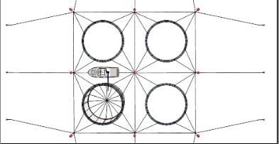 Fish Farm HDPE Floating Tilapia Cage Fish Cage Fishing Equipment Fish Farming Equipment
