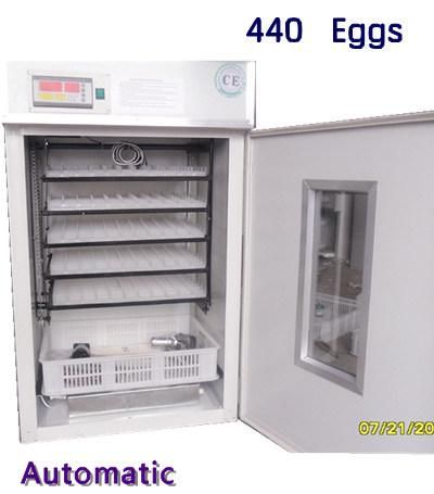 Hhd Fully Automatic Egg Incubator for Hatching 440 Eggs