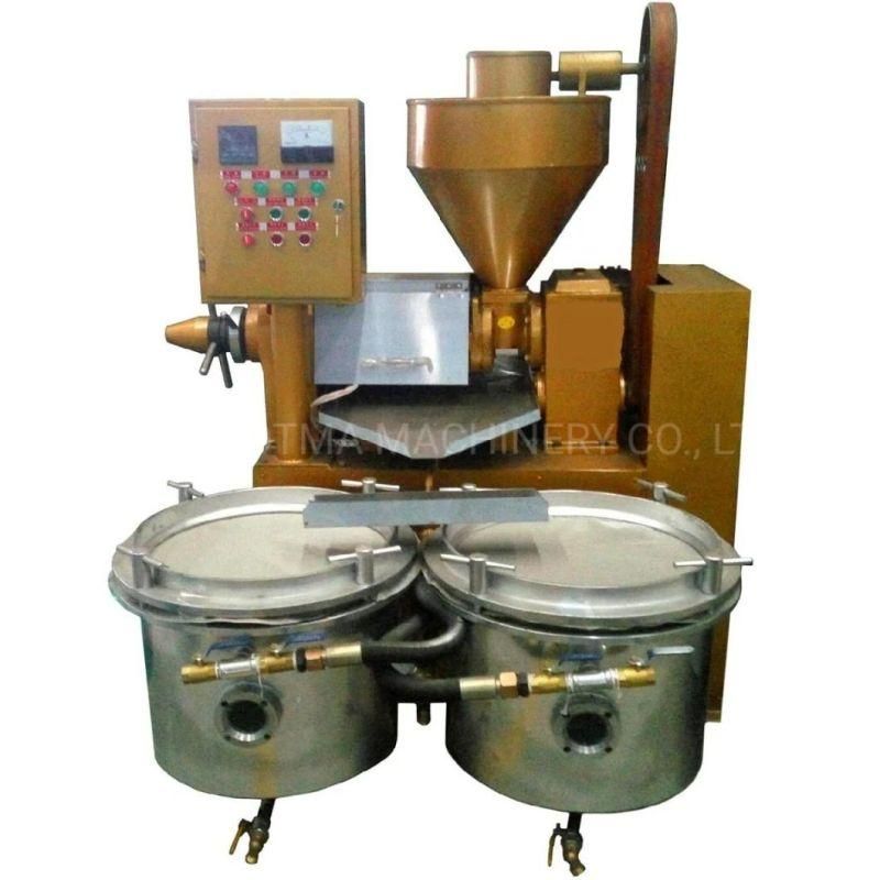 Automatic Temperature Controlled Combined Oil Press