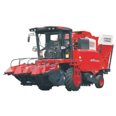 3 Rows Corn COB Combine Harvesters with Husking Function