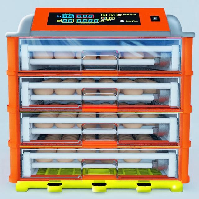 Wholesale Farm Machine E184 Hatching Machine with Roller Egg Trays