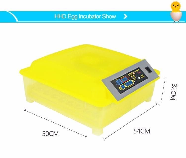 Hhd 12V Automatic 48 Chicken Egg Incubator with Ce Approved