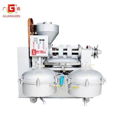 Linseed Copra Sunflower Milling Yzlxq10-6/8/9 Combined Oil Press with Air Pressure Filter Machine