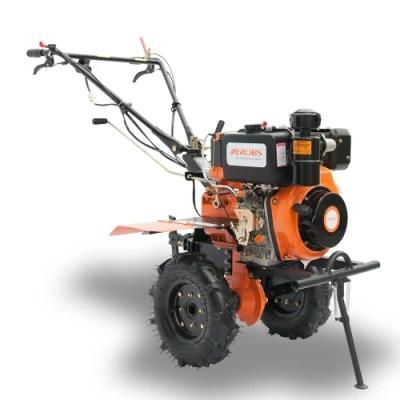 Aerobs Bsd1350f 10HP Diesel Power Tiller Manual Start / Electric Start