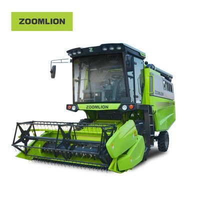 Zoomlion 190HP Wheeled Wheat Combine Harvester 4m Cutting Width