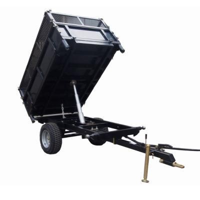 Tipping Trailers with Back and Side Walls Opening Hydraulic Cylinder