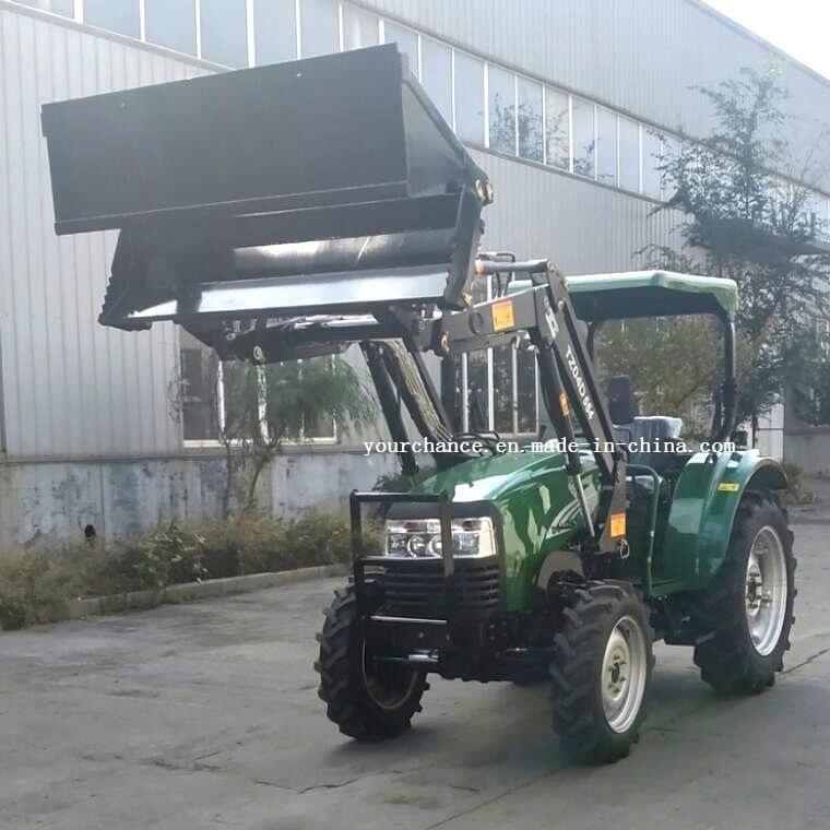 Somaliland Hot Sale Tz04D 40-55HP Wheel Farm Tractor Mounted Front End Loader Made in China