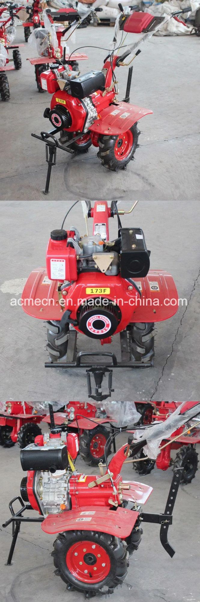 7.0HP Walking Tractor Gasoline Mini Power Tiller