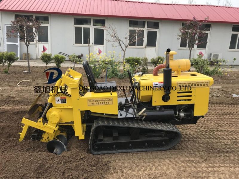 Mini Trencher with 700 mm Trench Depth for Agricultural Uses