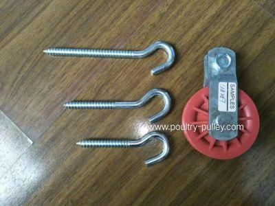 1-7/8&quot; Plastic/ Nylon Pulley with Swivel