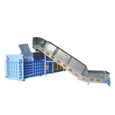 Semi-Automatic Waste Plastic Paper Aluminium Can Packing Baler