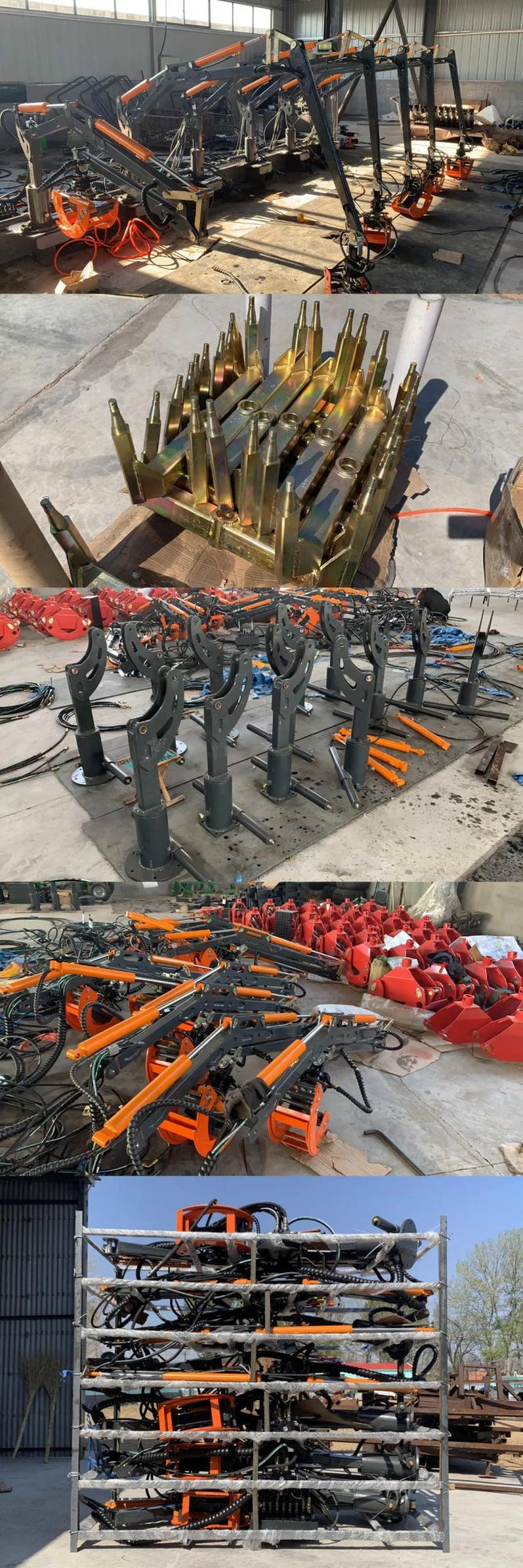 Farm Machine RC Series Timber Trailer Log Crane