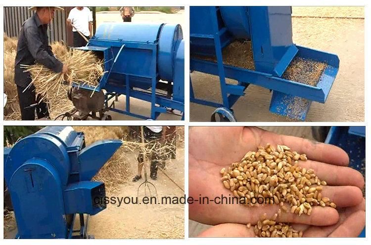 China Multifunctional Wheat Corn Rice Maize Thresher Threshing Machine