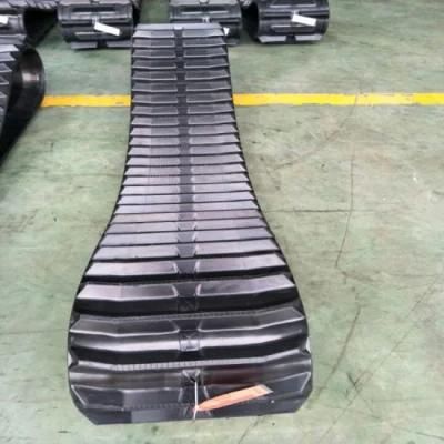 Combine Rice Harvester Rubber Track 450*90*60