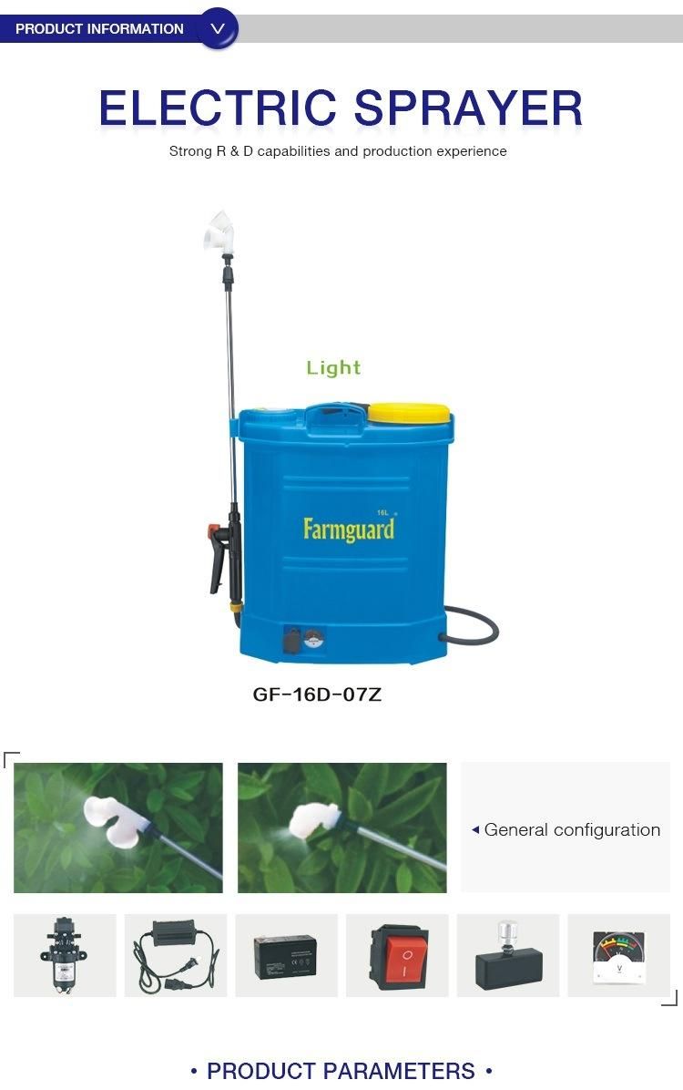 Water Sprayer Pressure Machine Agriculture Hand 20 Liter Manual Knapsack Backpack Sprayer