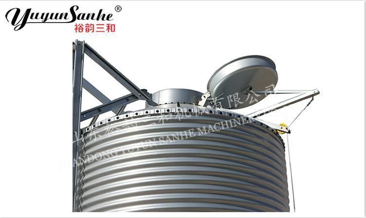 Galvanized Steel Feed Storage Silo for Animal Husbandry Poultry Farm