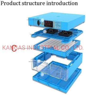 High Hatching Rate Eggs Automatic Small Micro-Computer Control Digital Chicken Incubator