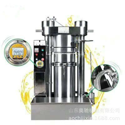100kg 45kg 20 Kg Cocoa Olive Pumpkin Extraction Hydraulic Cold Mini Oil Press Machine