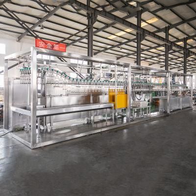 500bph Halal Poultry Butcher Processing Conveyor Line for Broilers