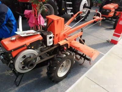 2 Wheel Small/Mini/Micro Agricultural Farm Walking Tractor Power Tiller 10HP
