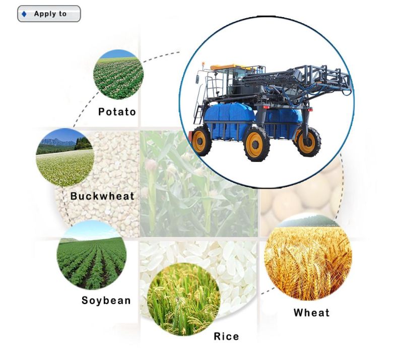 Agricultural Tractor Self Propelled Farm Pump Corn Farmland Power Garden Pesticide Agriculture Boom Sprayer