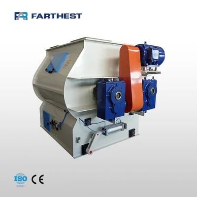 Twin Shaft Paddle Blending Mixer 1ton/Batch for Feed Industry
