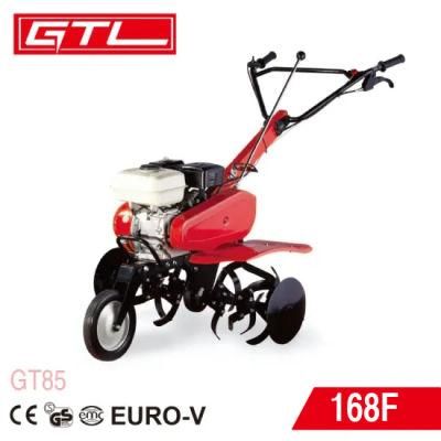 Gasoline Powered Farm Cultivator Gasoline Loosen Soil Mini Power Rotary Tiller (GT85)