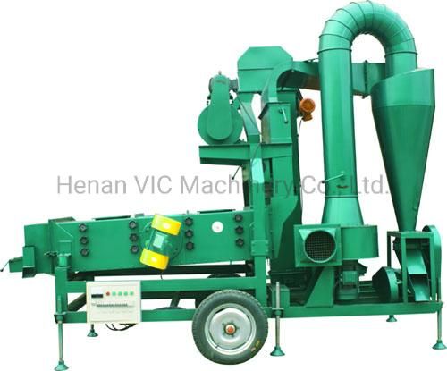 5 T/H capacity VIC-5DH seed cleaning machine