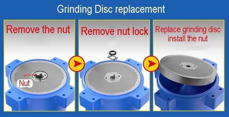 Feed Pellet Machine Household Small 220V Multifunctional Feed Pellet Machine Cattle and Sheep Feed Pellet Machine