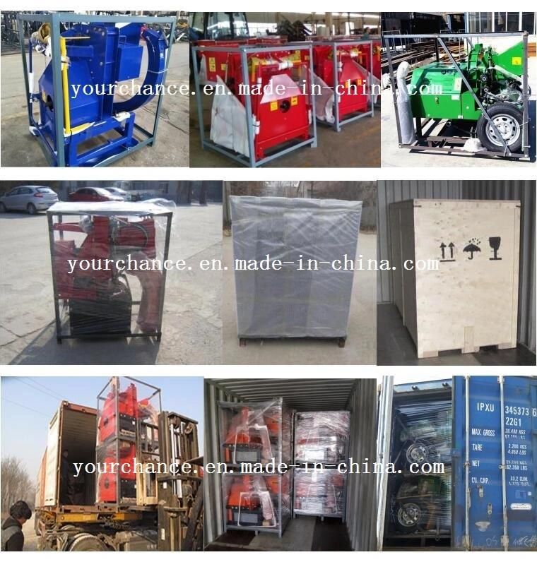 Tip Quality Wc-6m Tractor Pto Drive Cheap Wood Chipper Tree Branch Crusher Wood Shredder with Ce Certificate