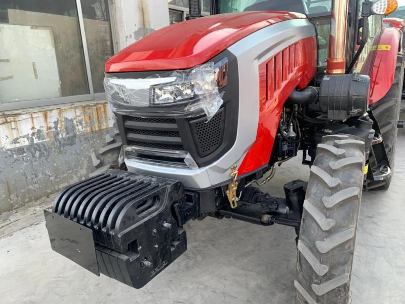 Agricultural Machinery Fram/Lawn/Agricultural/Wheel/Construction Tractor with 90HP High Horsepower