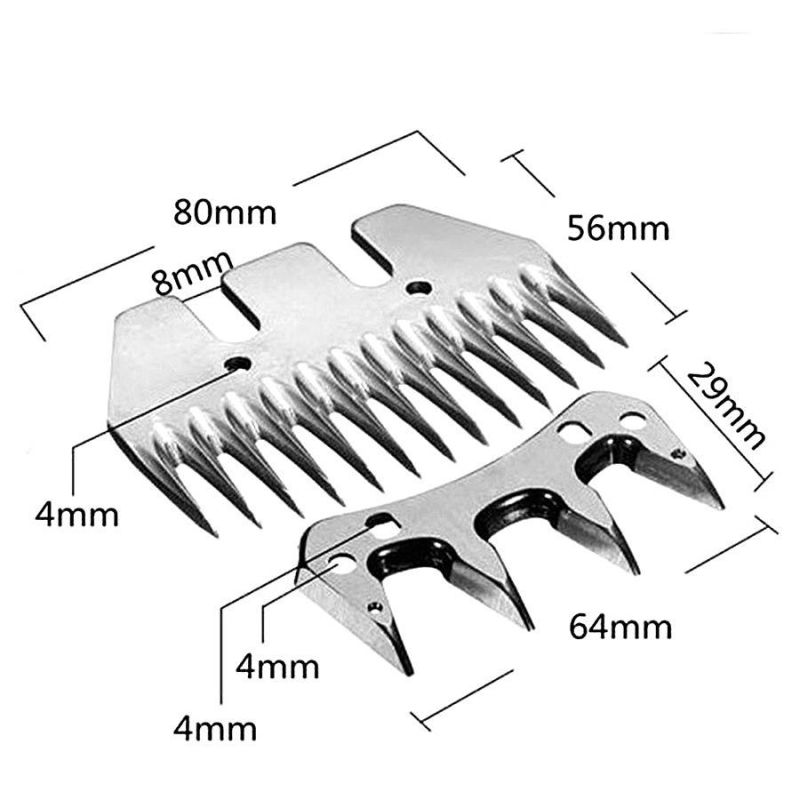 13t Straight Tooth Sheep Trimmer Shearing Clippers Blade Sheep Shearing Machine Scissors Cutter Blade